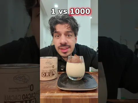 Chocolate de 1 vs 1000 Gramos ☕