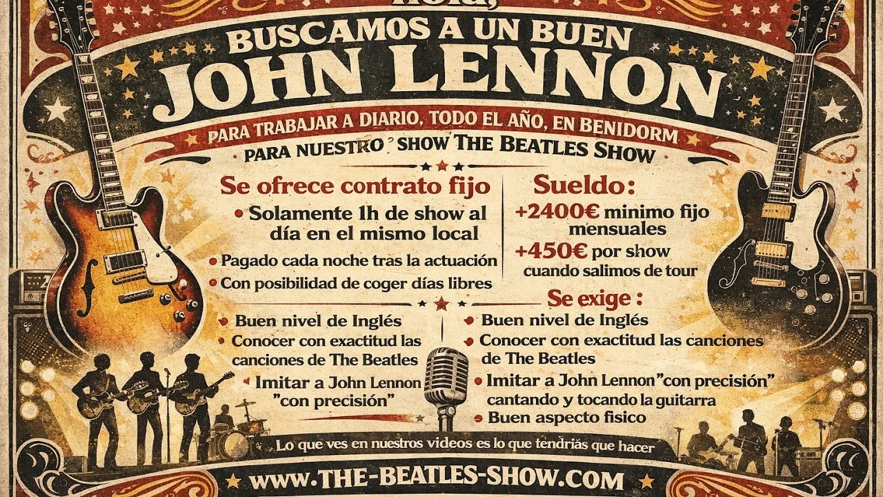 No soy un Beatle 😔💔