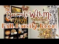 NEW 2026 FALL AUTUM FAMILY ROOM DECORATE WITH ME OUR COZY FALL HOME EARLY FALL DECORATING