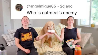 Q&A with Adria & Oatmeal (while eating a seafood boil)