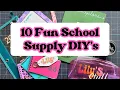Cricut Back To School Supplies Projects Easy Tutorial 2024