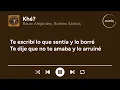 Rauw Alejandro, Romeo Santos - Khé? (Letra/Lyrics)