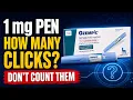 Ozempic 1 mg Pen Clicks Why You Shouldn t Count Them