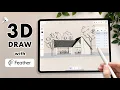 Draw with me - Feather 3D Tutorial