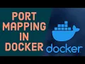 Docker Tutorial for Beginners - Port Mapping