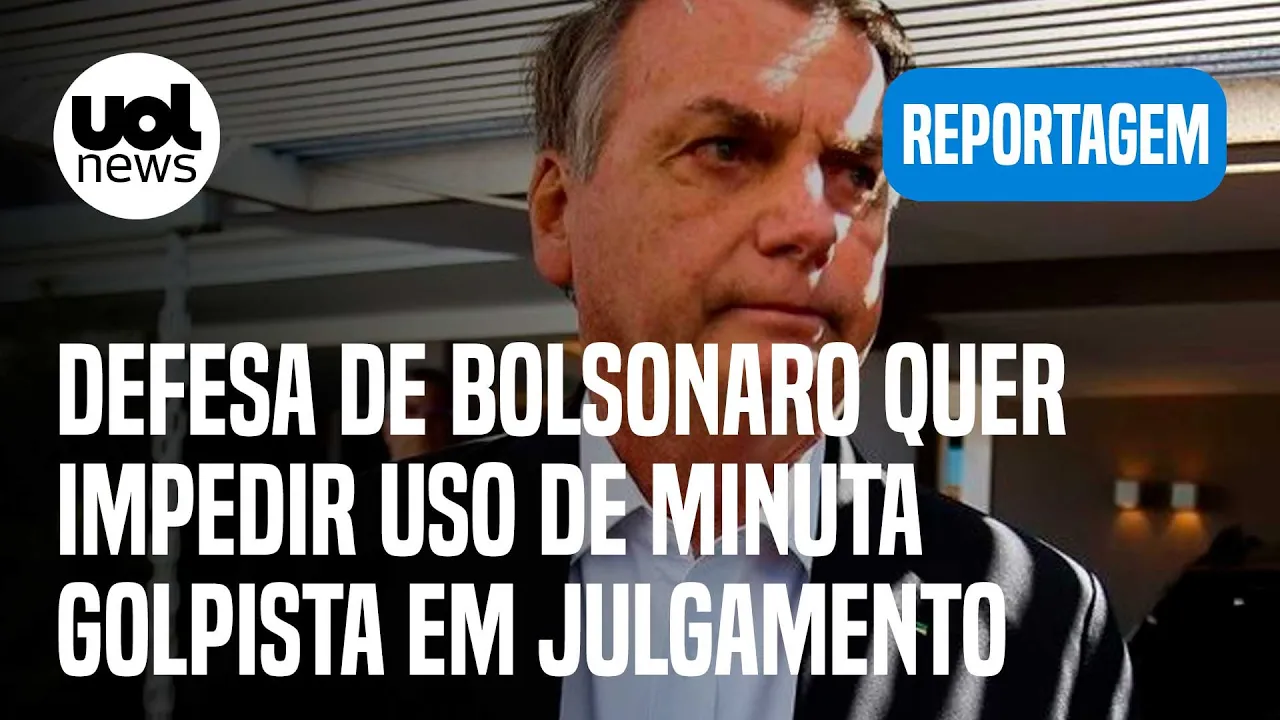 Defesa de Bolsonaro quer impedir uso de minuta golpista em julgamento no TSE; saiba estratégia