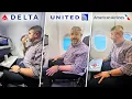 Is PREMIUM ECONOMY Worth It In The USA Delta vs American vs United