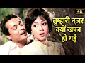 Lagu Tumhari Nazar Kyon Khafa Ho Gayi 💖(4K Song) - Mohd Rafi - Lata Mangeshkar | Biswajeet and Mala Sinha