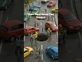 Giant Hand Saves Tiny Drivers