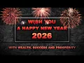 Lagu Wish You a Happy New Year 2026 🎆 | Trending New Year Wishes
