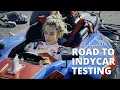 DRIVING IN THE ROAD TO INDYCAR
