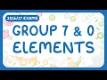 GCSE Chemistry - Group 7 Group 0 Elements