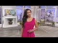 Judith Ripka Sterling Blue Drusy Heart Ring on QVC