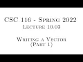 C Programming Spring 2022 - Lecture 10 03