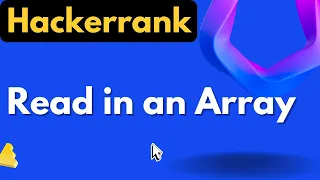 Read in an Array Hackerrank Solution Hackerrank Linux Shell Solutions realNameHidden