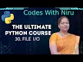File in Python Read Write Files Easily Python File Handling Tutorial