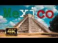 Lagu Flying over Mexico 4k UHD |  Cancún, Yucatan, Beaches and Nature along with Relaxing Music  🇲🇽
