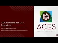 ACES Python for Data Scientists Fall 2025