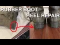 How To Fix Unevenly Worn Boot Shoe Heels Repair Hunter Aigle Wellies