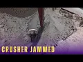 Download Lagu Crusher Jammed by Huge Rocks Watch Hydraulic Breaker in Action