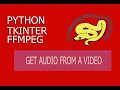 Python tkinter and ffmpeg GUI to get from a