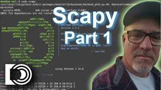 Scapy and Python part 1 - install run sniff