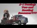 A-1 Towing Tow and Booting Scammer