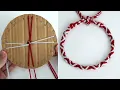 Thread Bracelet That Anyone Can Make Kumihimo Bracelet Easy DIY Bracelet