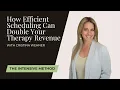 How Efficient Scheduling Can Double Your Therapy Revenue