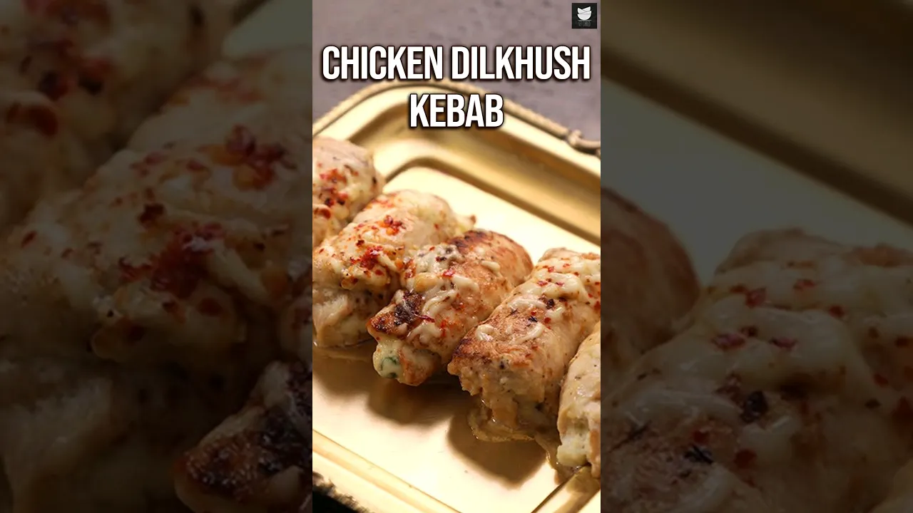 Chicken Dilkhush Kebab Recipe   Chicken Starter For Party   Chicken Recipe   Get Curried #shorts