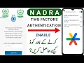 How to Solve Nadra Two Factors Authentication problem Google Authenticator