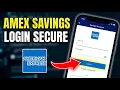 How to login to Amex savings account - Secure Fix