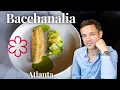 Eating at Bacchanalia The BEST Restaurant in Atlanta One Michelin Star
