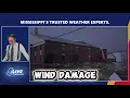 LIVE as it Happened Severe Storms move through North Mississippi 25