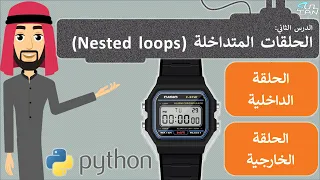 الدرس 2 الحلقات المتداخلة Nested Loops مهارات رقمية الثاني المتوسط الفصل الدراسي الثاني 