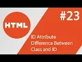 23 HTML Id Using id Attribute in CSS JS Bookmarks with ID and Links