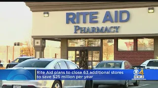 Rite Aid Plans To Close 63 Stores
