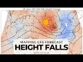 MetPy Mondays - Calculating and Plotting Height Changes from the GFS