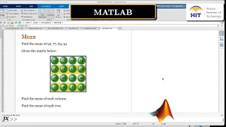 Matlab Mean