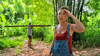 CLEANING UP OUR DREAM OFF GRID JUNGLE PROPERTY AFTER THE STORMS