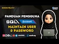 Tutorial SQL Accounting Maintain User Tukar Password