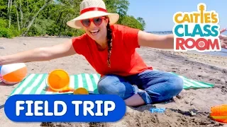 Download Let's Go To The Beach | Caitie's Classroom Field Trip | Outdoor Fun Videos for Kids MP3