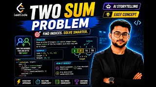 Two Sum Problem Explained Optimal Hash Map Solution LeetCode