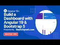 Build a Dashboard with Angular 19 Bootstrap 5