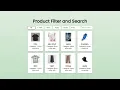 Product Filter and Search Using HTML CSS and JavaScript with Source Code