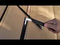 This is how I made mosquito screen construction of aluminum mosquito screen