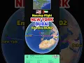 New York to Dubai Flight Route with Emirates EK202 Airbus A380-861