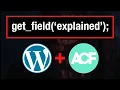 WordPress Advanced Custom Fields for Beginners get - field Function Explained With Examples
