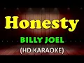 HONESTY - Billy Joel (HD Karaoke)