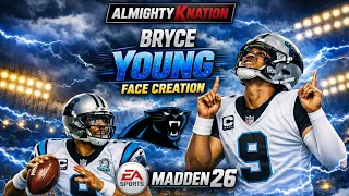 UNREAL Bryce Young Build Black Helmet Trick Madden NFL 26